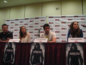 Arrow cast at Fan Expo 2