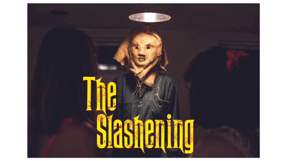 The Slashing horror movie poster.