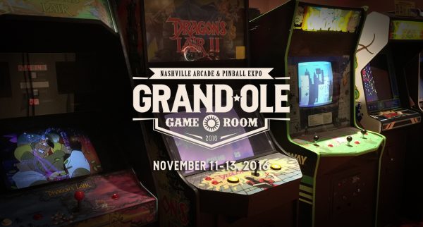 Arcade games at Grand Ole Game Room.