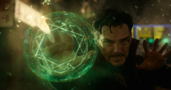 Doctor Strange casting a spell.