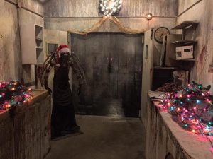 Dr. Satan dressed for Christmas at Nashville Nightmare