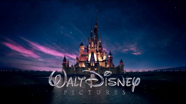 Walt Disney Pictures logo with castle.