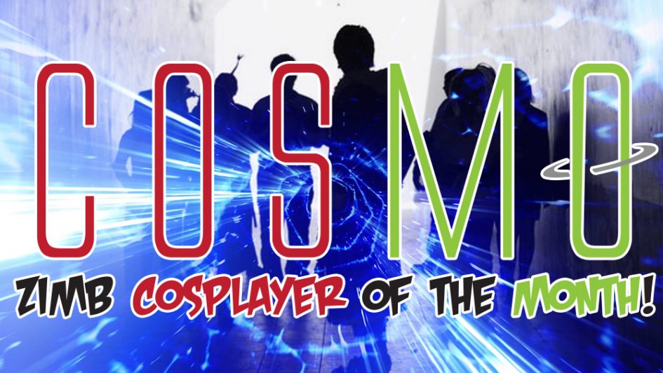 Cosmo Cosplayer of the Month logo