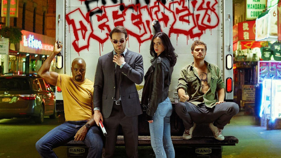 The Defenders TV series cast members.