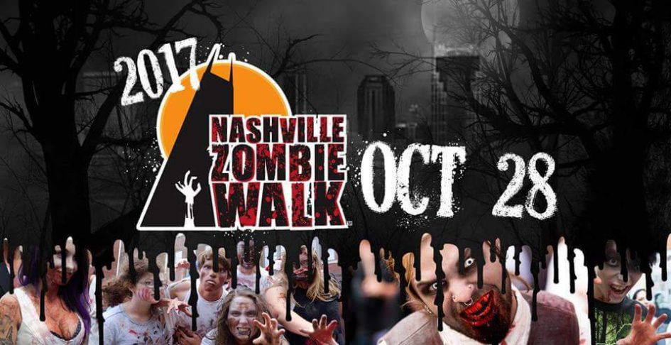 Nashville Zombie Walk, Oct 28, 2017.