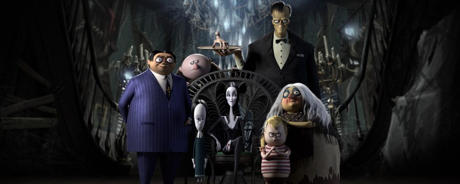 The Addams Family portrait