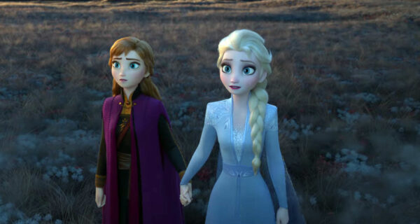 Anna and Elsa preparing for adventure in Disney's Frozen 2 movie