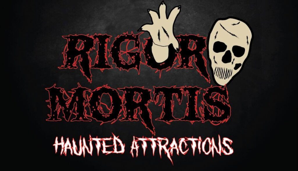 Rigor Mortis Haunted House McMinnville TN logo