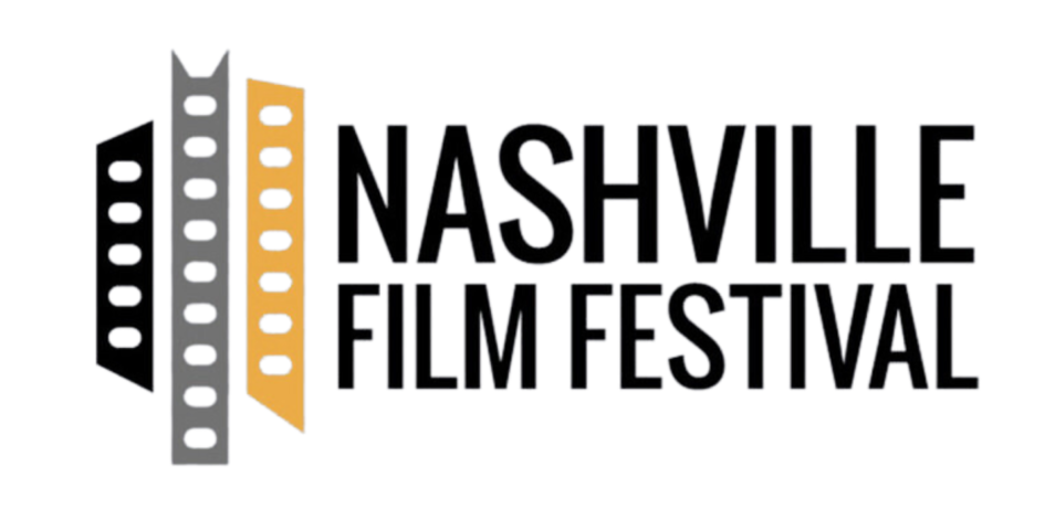 Nashville Film Festival logo with film reel icon.